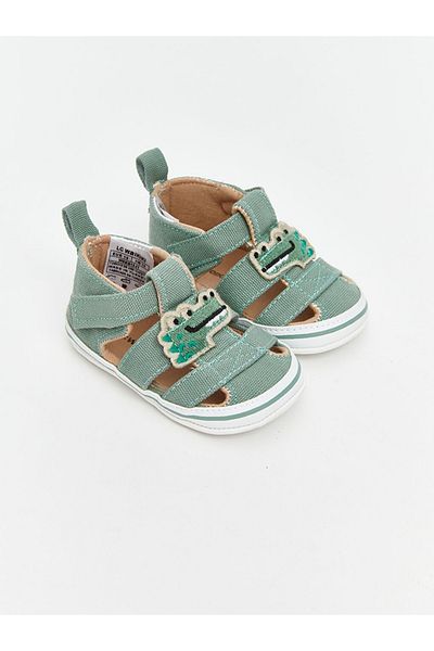 LC Waikiki Lcw Steps New Season Dinosaur Embroidered Baby Boy Sandals