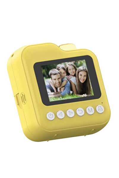 Torima TRM-CMR15 Sarı Dijital Video Kayıt Fotoğraf Çocuk Kamerası Anlık Termal Resim Kağıt Baskılı Y