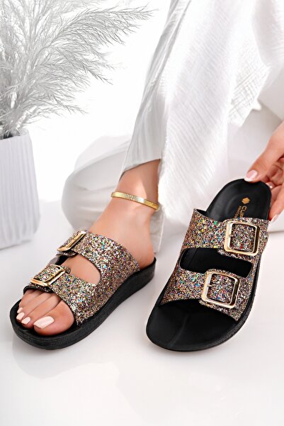 Modafırsat Kadın Günlük Terlik Ortopedik Şık Ev Deniz Plaj Dışarı Terliği