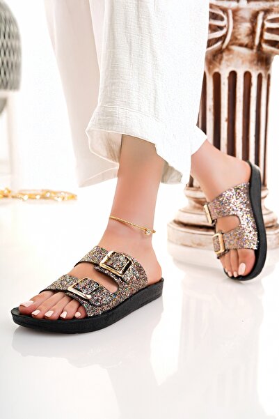 Modafırsat Kadın Günlük Terlik Ortopedik Şık Ev Deniz Plaj Dışarı Terliği