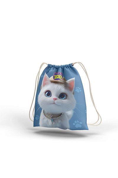 Kokopatik Kokozoo Sweet Cat Drawstring / Drawstring Bag