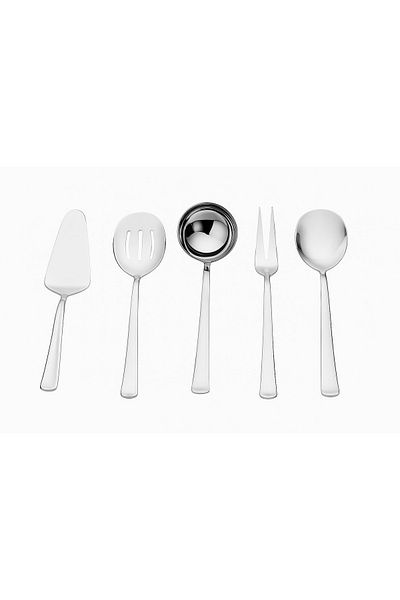 Dia Service Set 5 Pieces Stainless Steel
