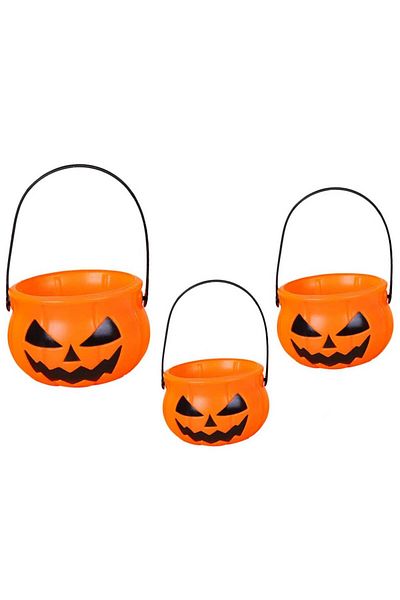 CANSIN Halloween 3-Piece Pumpkin Bucket