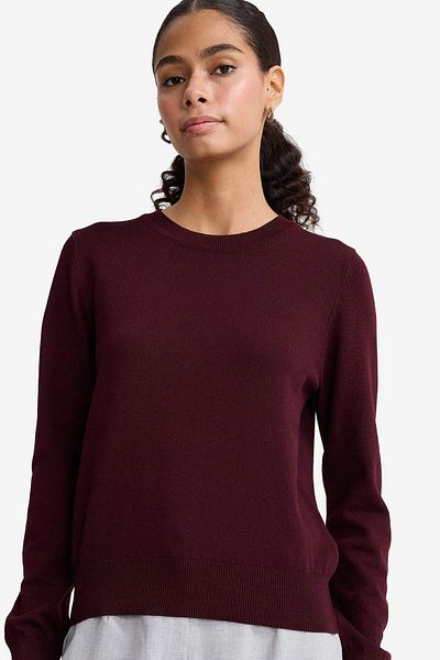 DeFacto Pulover Regular Fit cu decolteu rotund E7889AX25WN