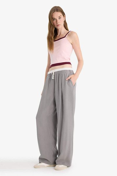 DeFacto Baggy Fit Double Pocket Regular Waist Standard Length Pants F9743Ax25Hs