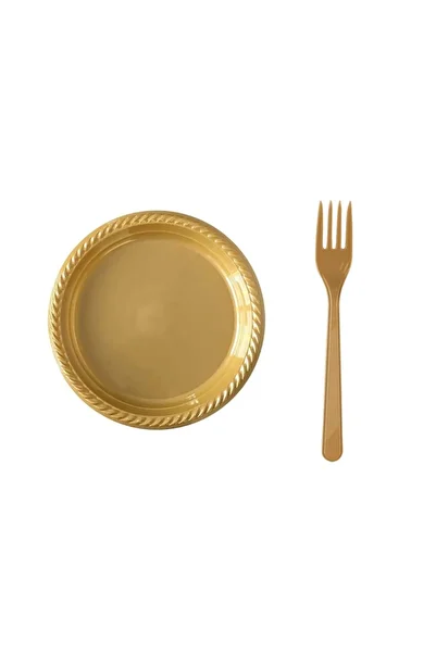 Ambalaj Evi Plastic Plates Plastic Forks Set Party Set 50 Pieces Tableware Set Party Set