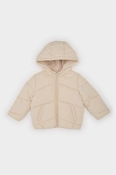 DeFacto Baby Girl Windproof Water Repellent Hooded down Coat E7360A525Au