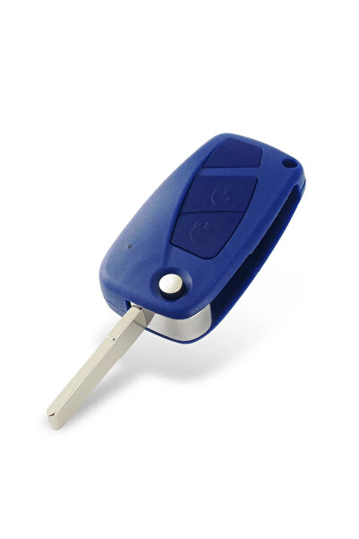 Choice 2 Buttons Blue KEYYOU Flip Folding Remote Car Key Case Shell For FIAT Iveco Punto Ducato Stilo Panda