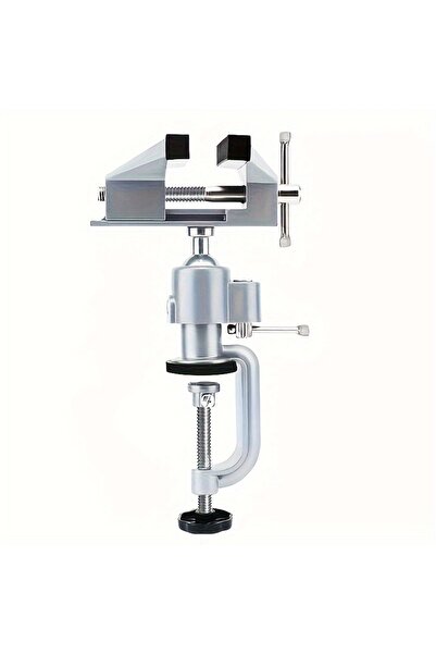 Choice1 Flat Table Pliers Rotating Bench Vise 360° Adjustable Grinder Stand f...