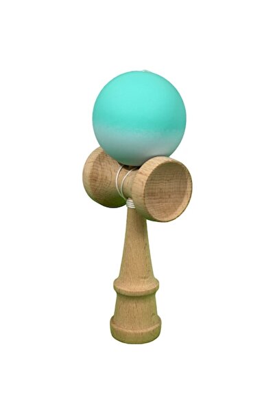 LEIBOO Kendama X Profesional, din Lemn, Bila Cauciucata, 18 cm, Joc de Indema...