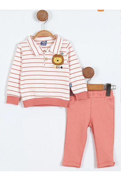 RAPAPA Baby Boy Interlock Bottom Top Set 25710