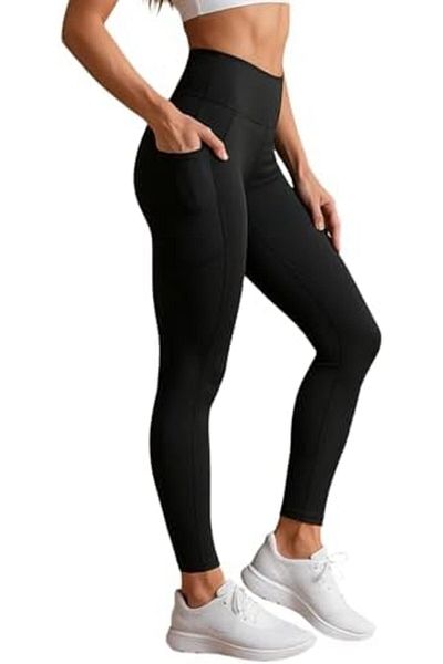 MISHAREN Women's Seamless Yoga Leggings With Pockets