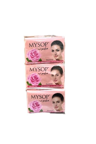 MYSOP Romantic Rose Body Soap 6 x 120 g