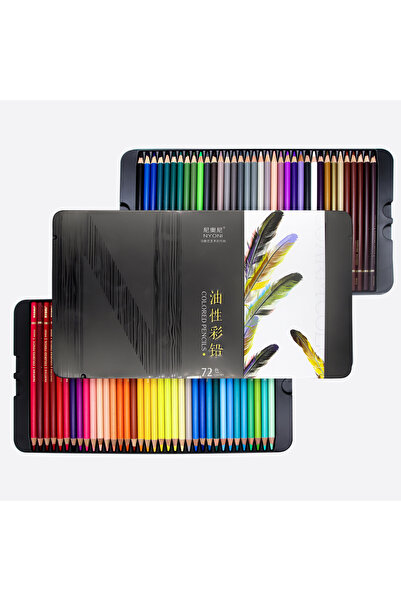 Choice مجموعة أقلام رصاص ملونة NYNOI 72 لونًا زيتيًا 24/36/48/72/120، زيت احت...