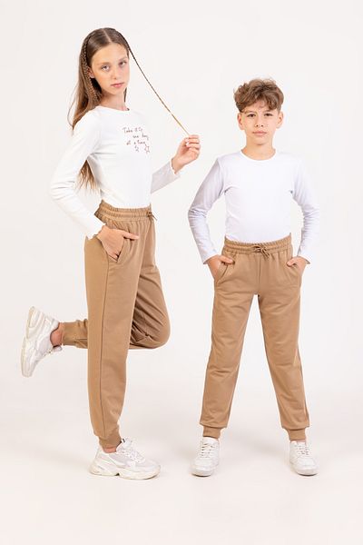 Nickel Filtato Zippered Unisex Children's School Track Pants