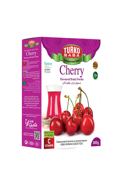 Tropobaba تروكوبابا مشروب الكرز ناعم300جم