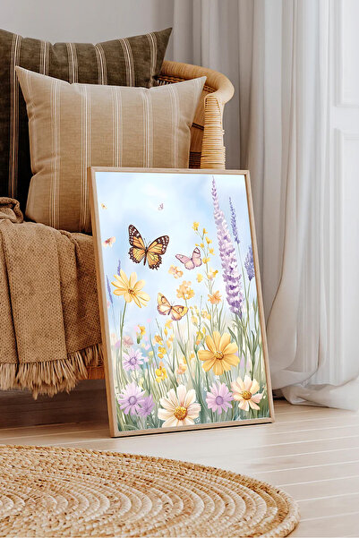 Dekorsiahome Τραπέζι σαλονιού κουζίνας με ξύλινο πλαίσιο μονοκόμματο TK1331