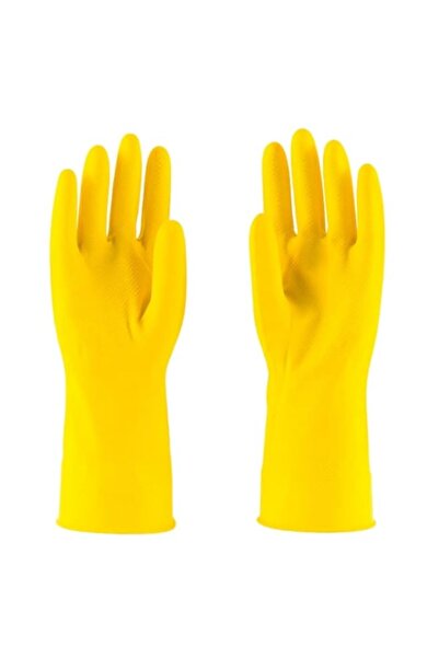 Generic قفازات لاتكس منزلية من كلينو، قفازات مطاطية لغسل الأطباق، سميكة للغاي...