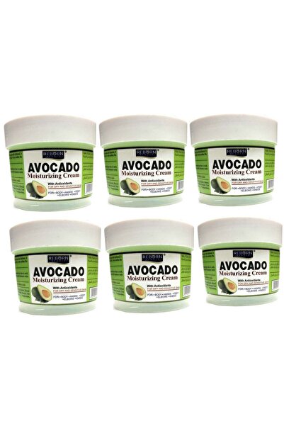 REBORN كريم مرطب بالأفوكادو 500 مل (عبوة من 6 قطع)
