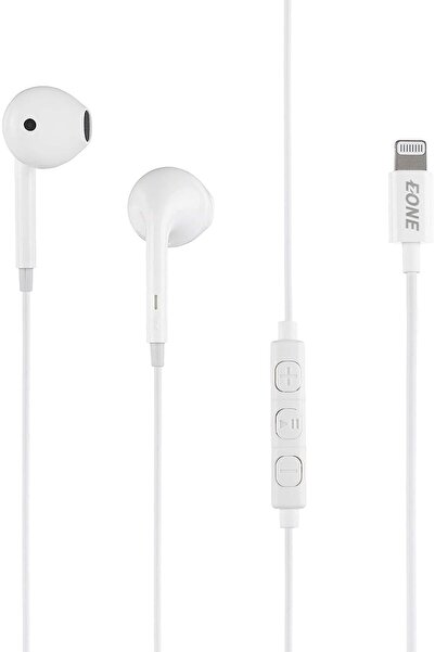 EONA سماعات أذن Lightning من E-One مع التحكم في الميكروفون