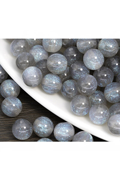 L&Wen 8mm Shiny Bracelet Beads, Plastic Beads for Jewelry Earring Making DIY ...