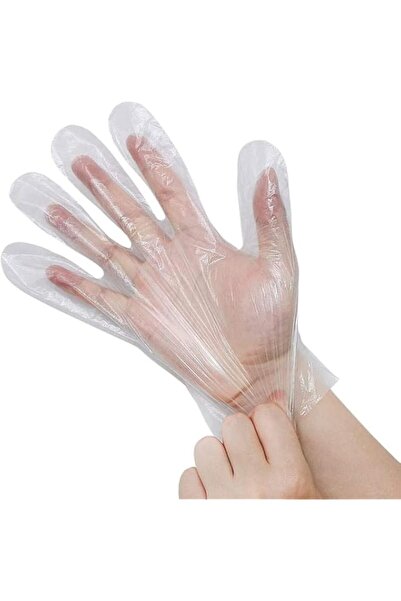 Generic McMola 200PCS Disposable Plastic Gloves,Thicker Disposable Food Prep ...