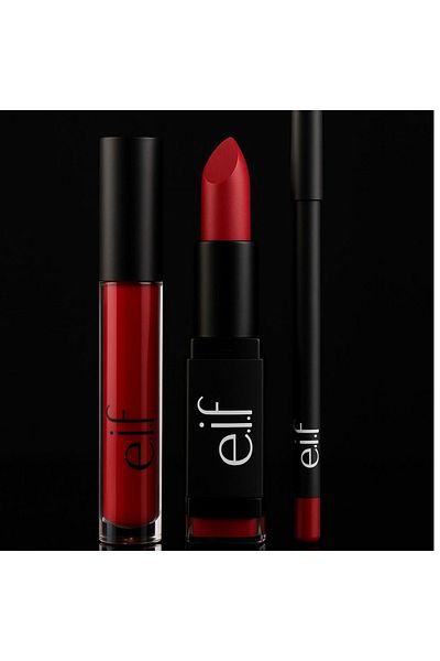 ELF Eve Wild Orchid Signature Lip Kit - Wild Orchid Liquid Lipstick - Dry Lipstick - 05 - Lip Liner - 17
