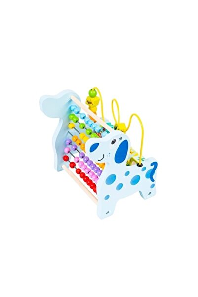 OEM 3-in-1 Abacus with Beads, Wooden, Multicolor