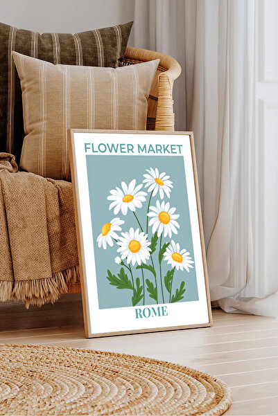 Dekorsiahome Masa dintr-o bucată cu cadru din lemn pentru sufragerie, sufrage...