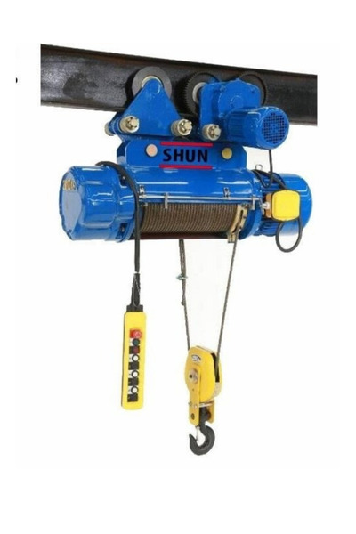 Shun PROFESYONEL 4 HAREKETLİ VE KILAVUZLU 5 TON 12 METRE 380 VOLT
