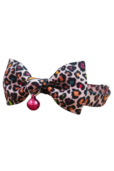 Cocopet طقم ربطة عنق للقطط مكون من 3 قطع مع ربطة عنق وجرس 17-30 سم قابل للتعديل وربطة عنق للقطط