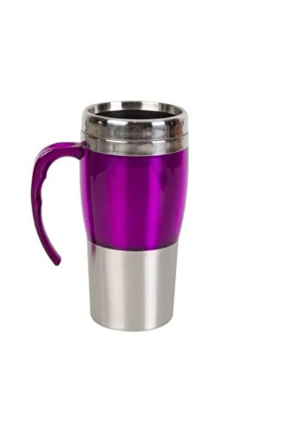 PEMGUEN PNG-450 ترمس ستانلس ستيل مزدوج الطبقات سعة 0.45 لتر - أرجواني