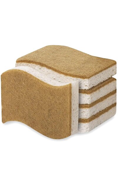 Generic COOLive Natural Sponges Scurb Sponges for Kitchen Non-Scratch Biodegr...