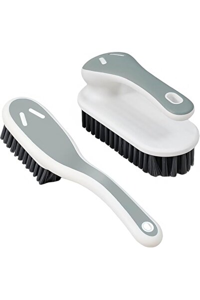 Generic مجموعة من فرش تنظيف منزلية بشعيرات، وفرش لإزالة البقع من السجاد، ومجم...