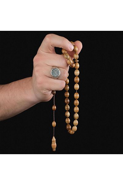 TESBİHCİBABA Baba Atölye Beyzi Cut Pay Tree Prayer Beads