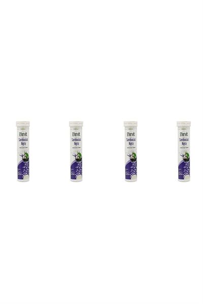 Ocean Efervit Sambucus Nigra Effervescent 20 Tablets 4 Pieces
