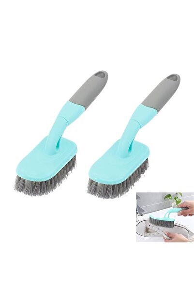 Generic فرشاة تنظيف الدش X spring، فرشاة المطبخ أو فرشاة السجاد بمقبض طويل، ف...