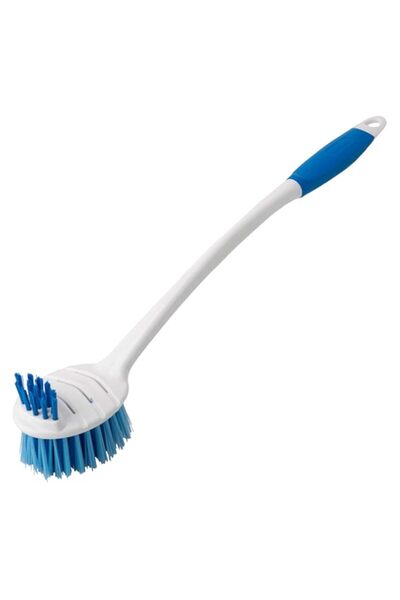 Generic فرشاة تنظيف طويلة متعددة الأغراض من لياو كلينر، 45 سم، بمقبض مطاطي