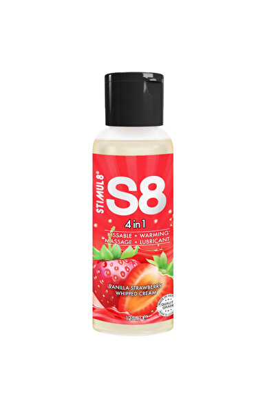 Stimul8 S8 Lubrifiant Stimul8 S8, 4 in 1, pentru Corp, Gel de Masaj, Incalzit...