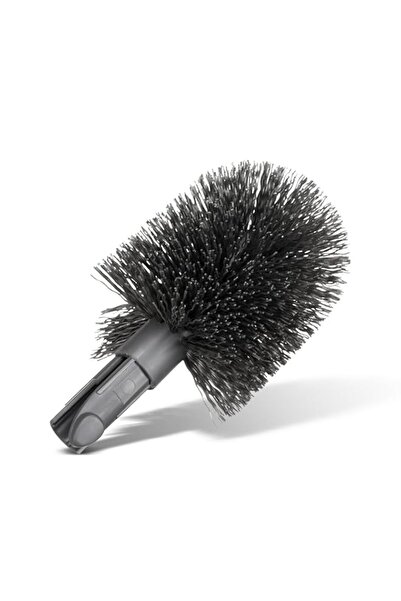 Generic فرشاة المرحاض فول سيركل سكراب كوين، بلاستيك، أبيض