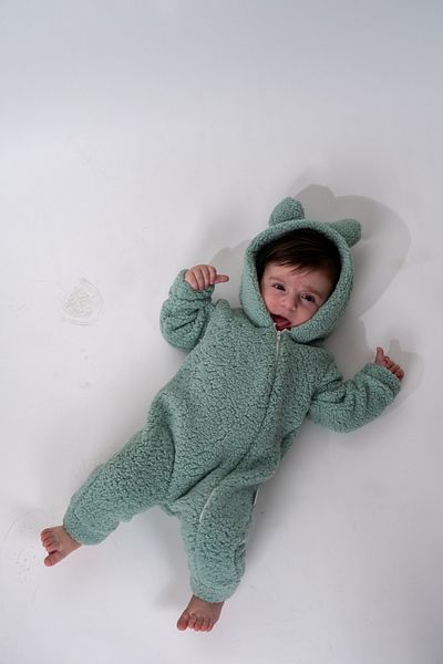 Feyza Plush Teddy Bear Jumpsuit