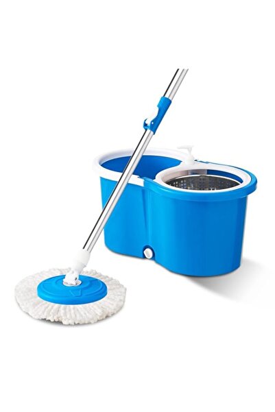 Generic مجموعة ممسحة دوارة وسلة من ECVV - ممسحة متطورة سهلة التنظيف للأرضيات ...