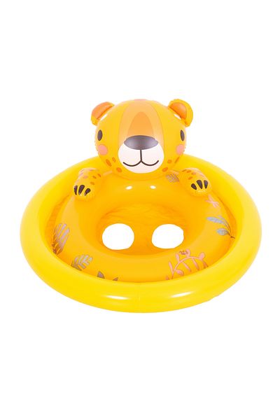 Fab N Funky Kids Animal Baby Seat Swim Ring, Secure Seat Support - Assorted