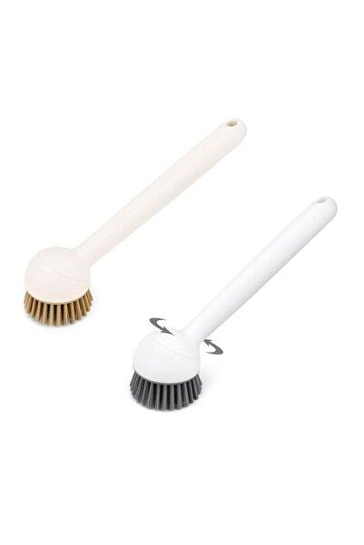 Generic 2 Pack Dish Brush With Adjustable Angle Handle, Kitchen Scrub Brushes...