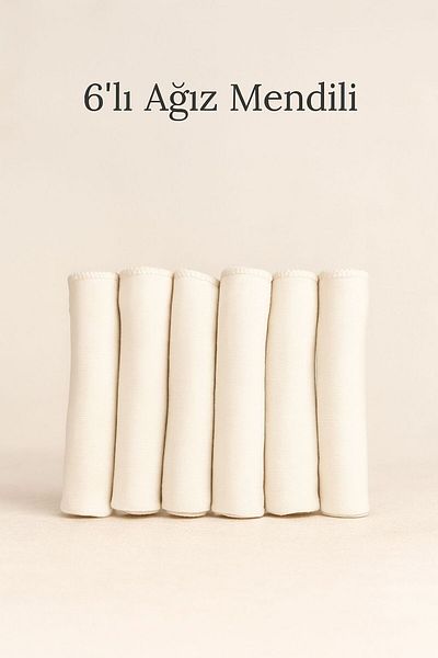 MİNİLOPPOO Mouth Wipes Baby Wipes 6 Li