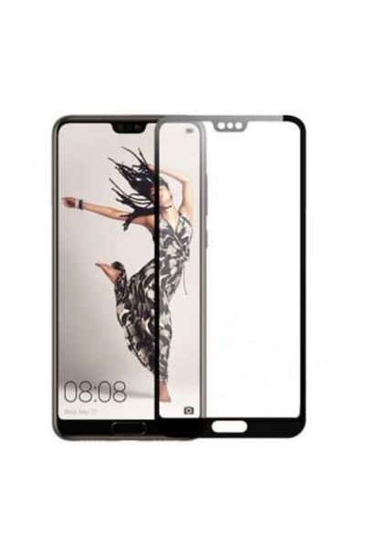 OEM Ecran de protecție compatibil cu Huawei Honor 10, duritate 9H, negru-transparent