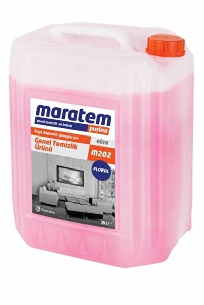 Maratem M202 Genel Temizlik Ürünü Floral 20 Lt