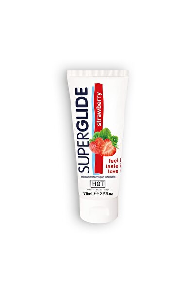 OEM Lubrifiant Comestibil Pe Baza de Apa cu Aroma de Capsuni, Superglide Stra...