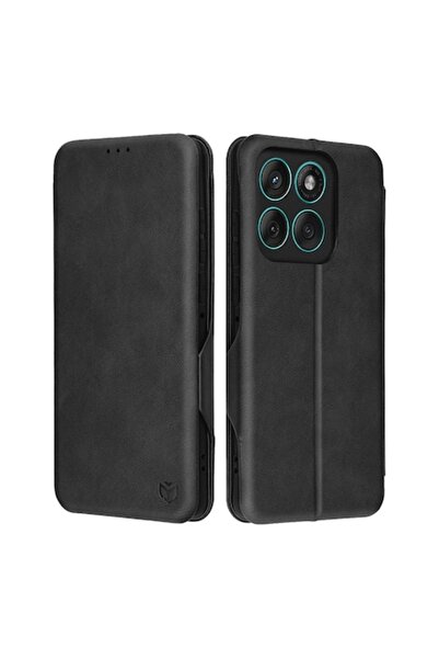 CLOUD Husă pentru Motorola Edge 60/Edge 60 Fusion, Z62, piele, neagră