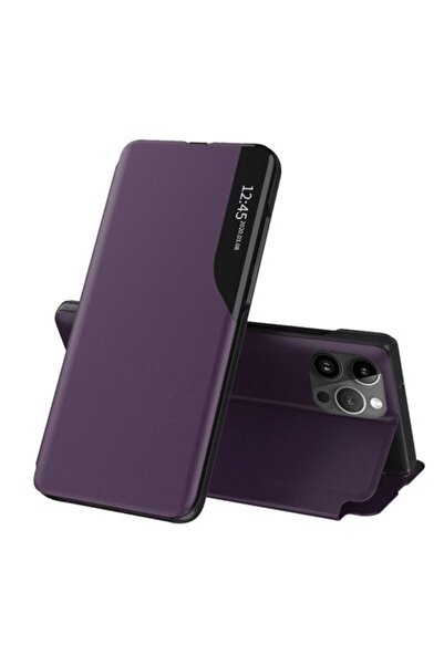 OEM Husă pentru iPhone 14 Pro Max, piele, violet
